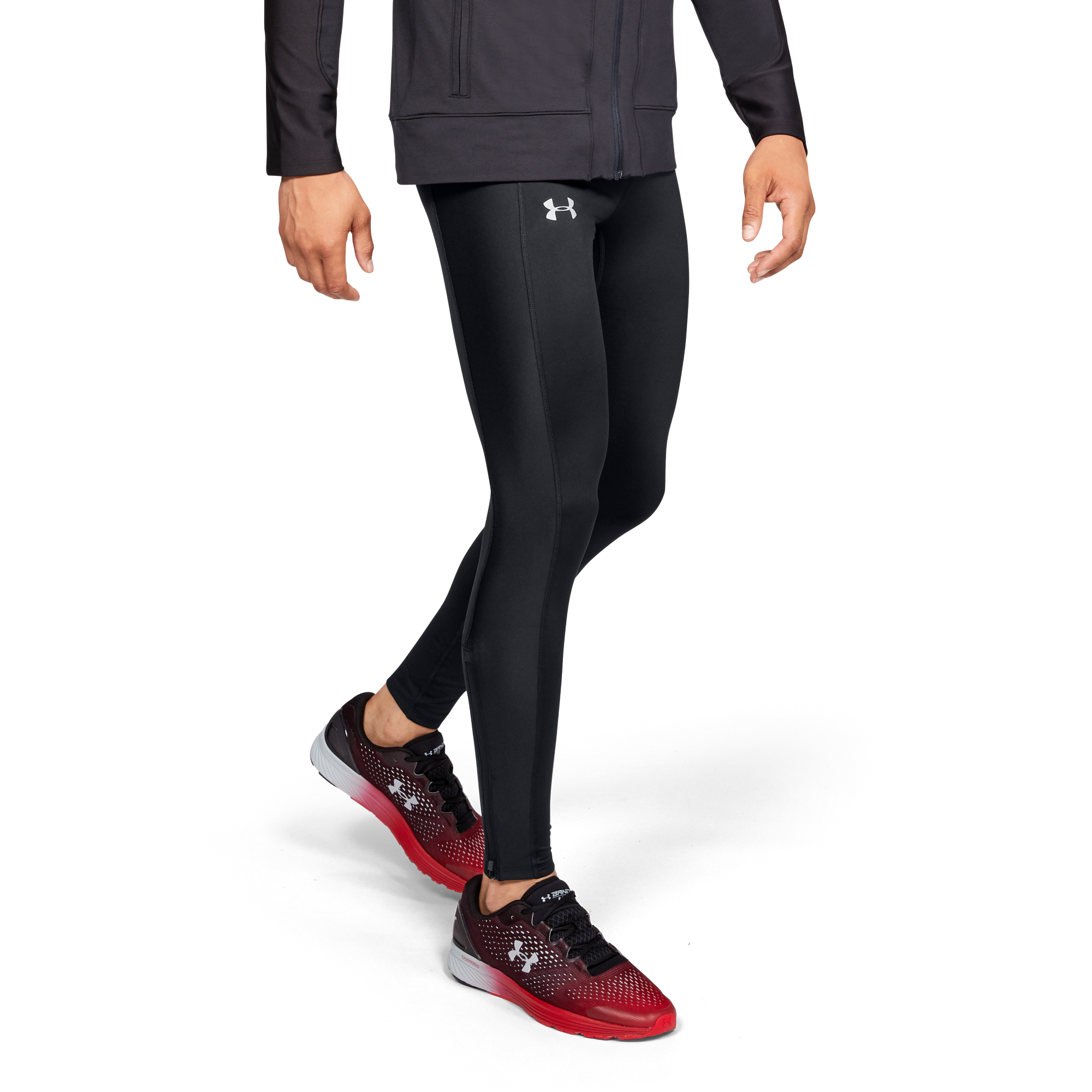 Pantalones Under Armour Coldgear Run Tight Black