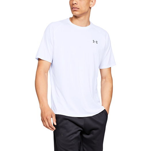 T-shirt Under Armour Tech 2.0 SS Tee White/ Overcast Gray