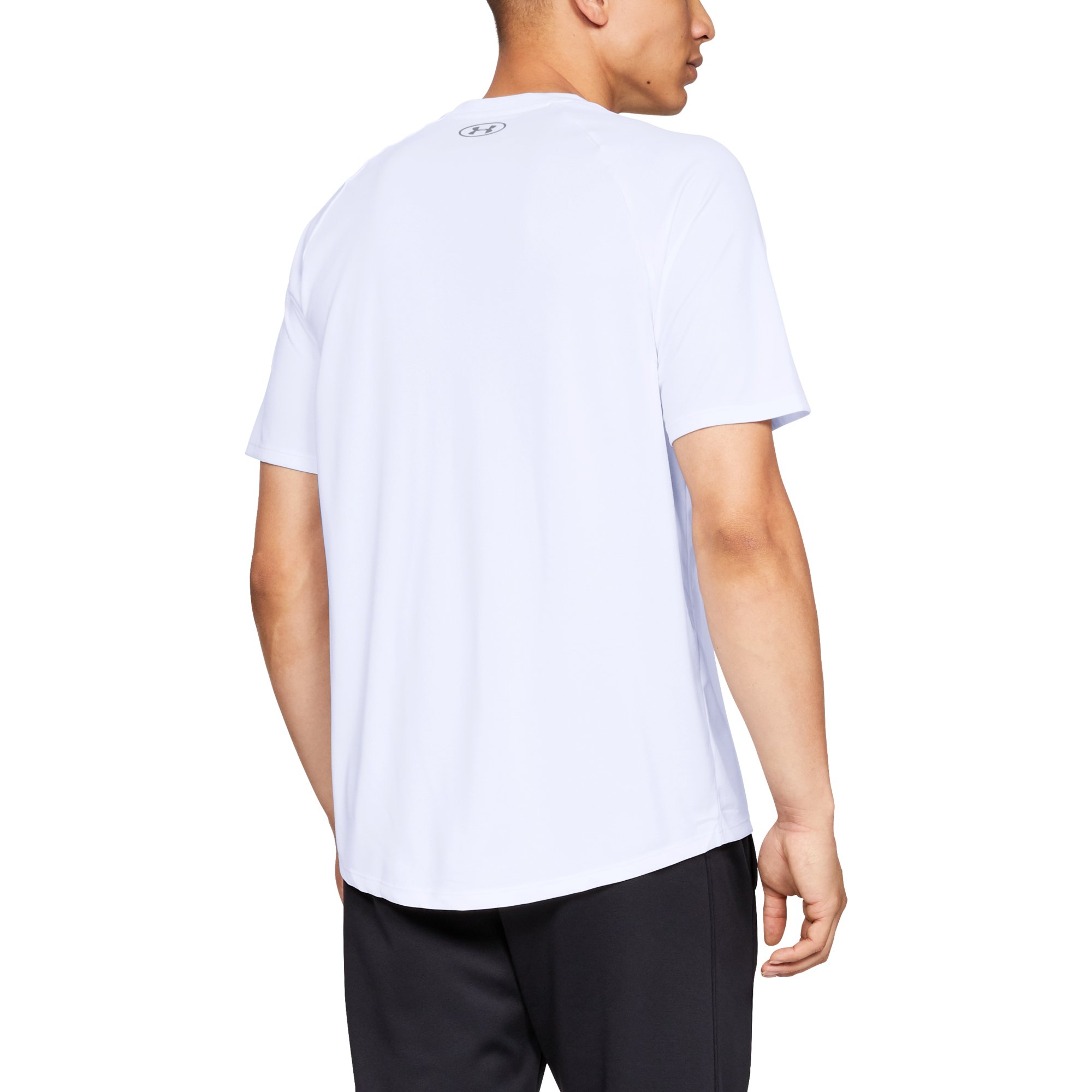 T-Shirts Under Armour Tech 2.0 SS Tee White/ Overcast Gray