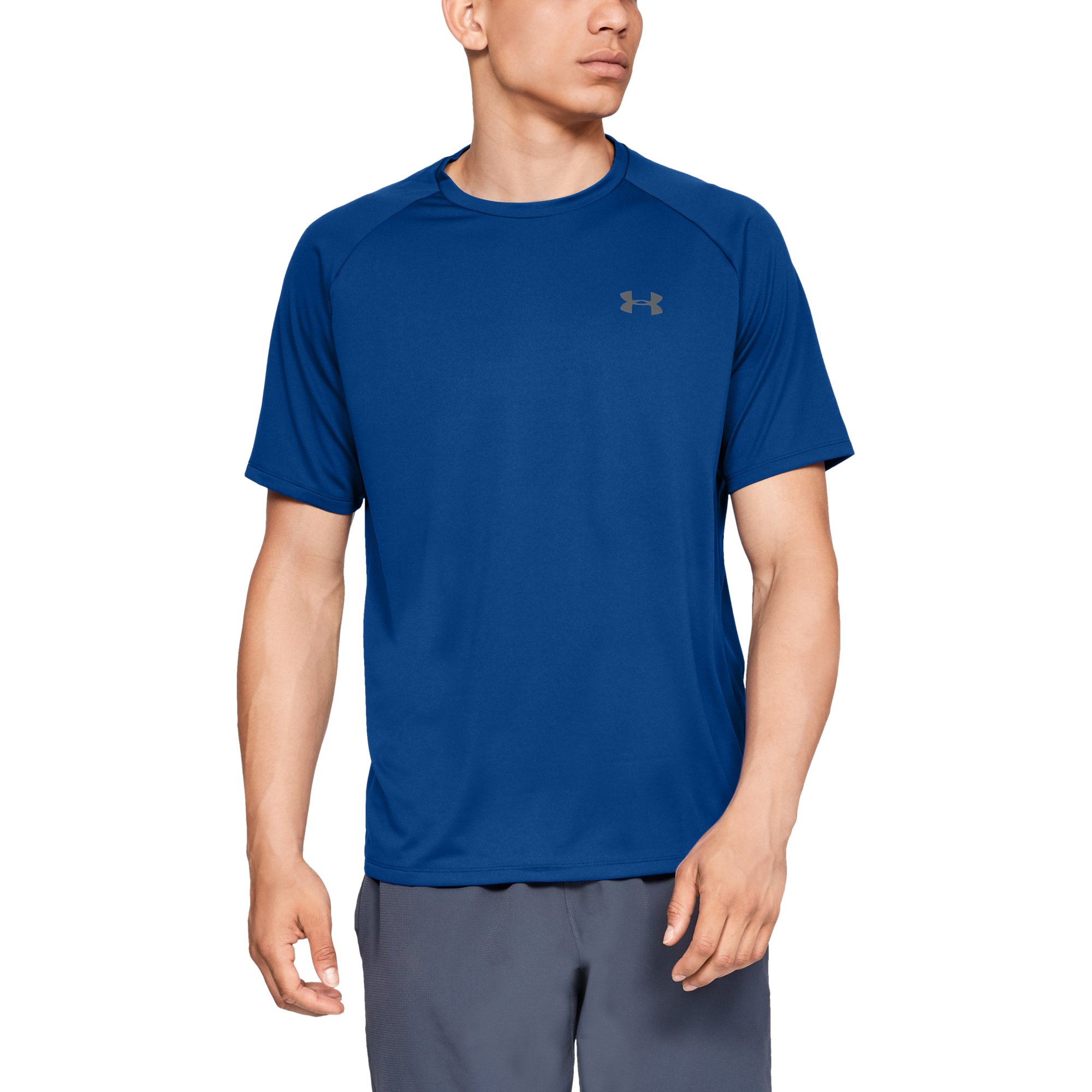 Tričko Under Armour Tech 2.0 SS Tee Royal/ Graphite M