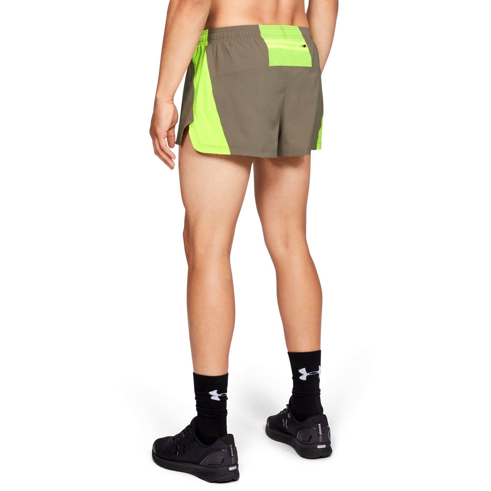 Shorts Under Armour Launch Sw Split Short Brown