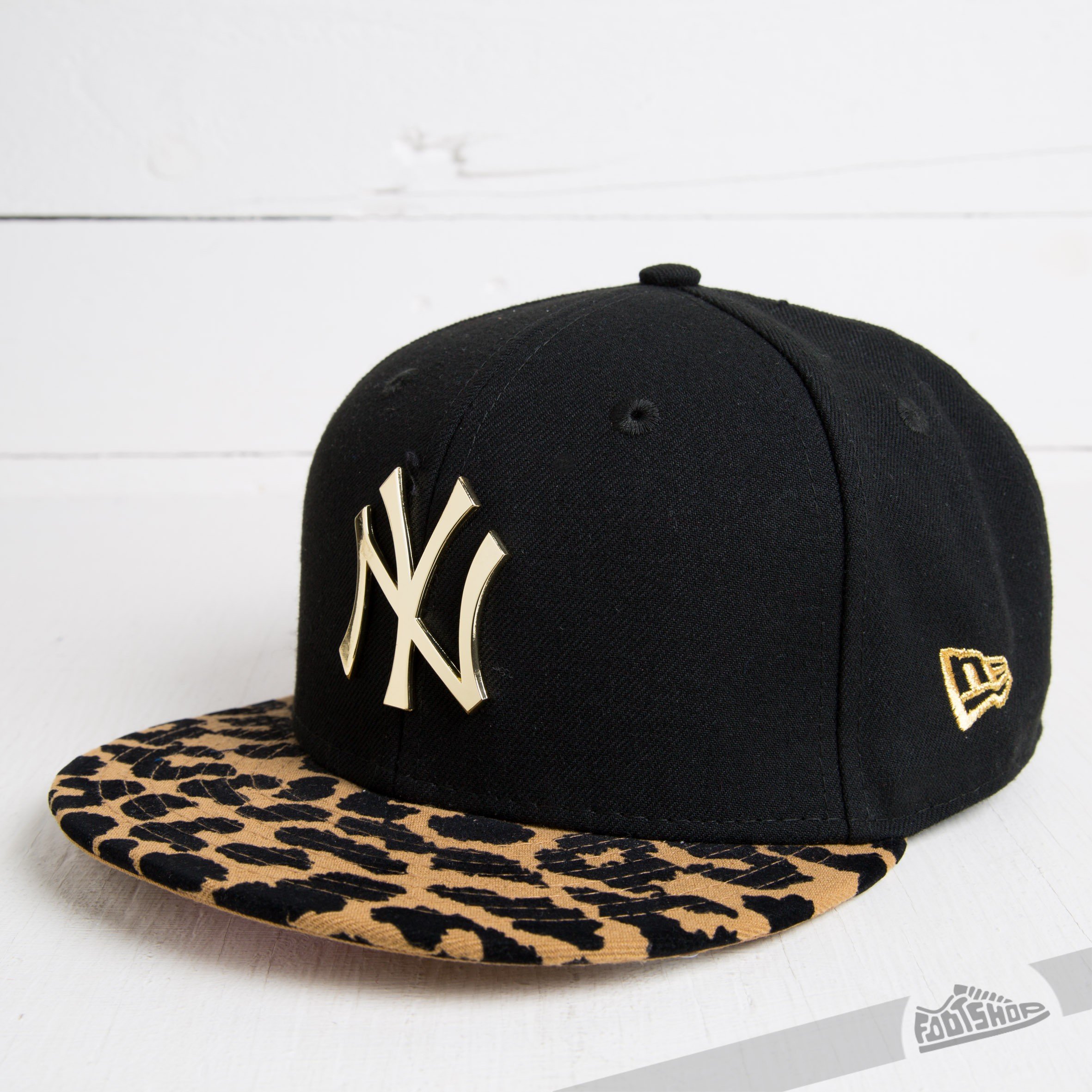 Caps New Era 9FIFTY Glitz Peak NY Yankees Black/Gold