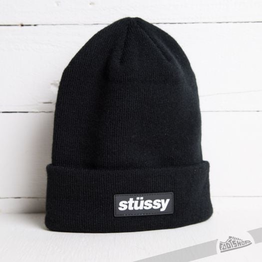 Stussy beanie black discount
