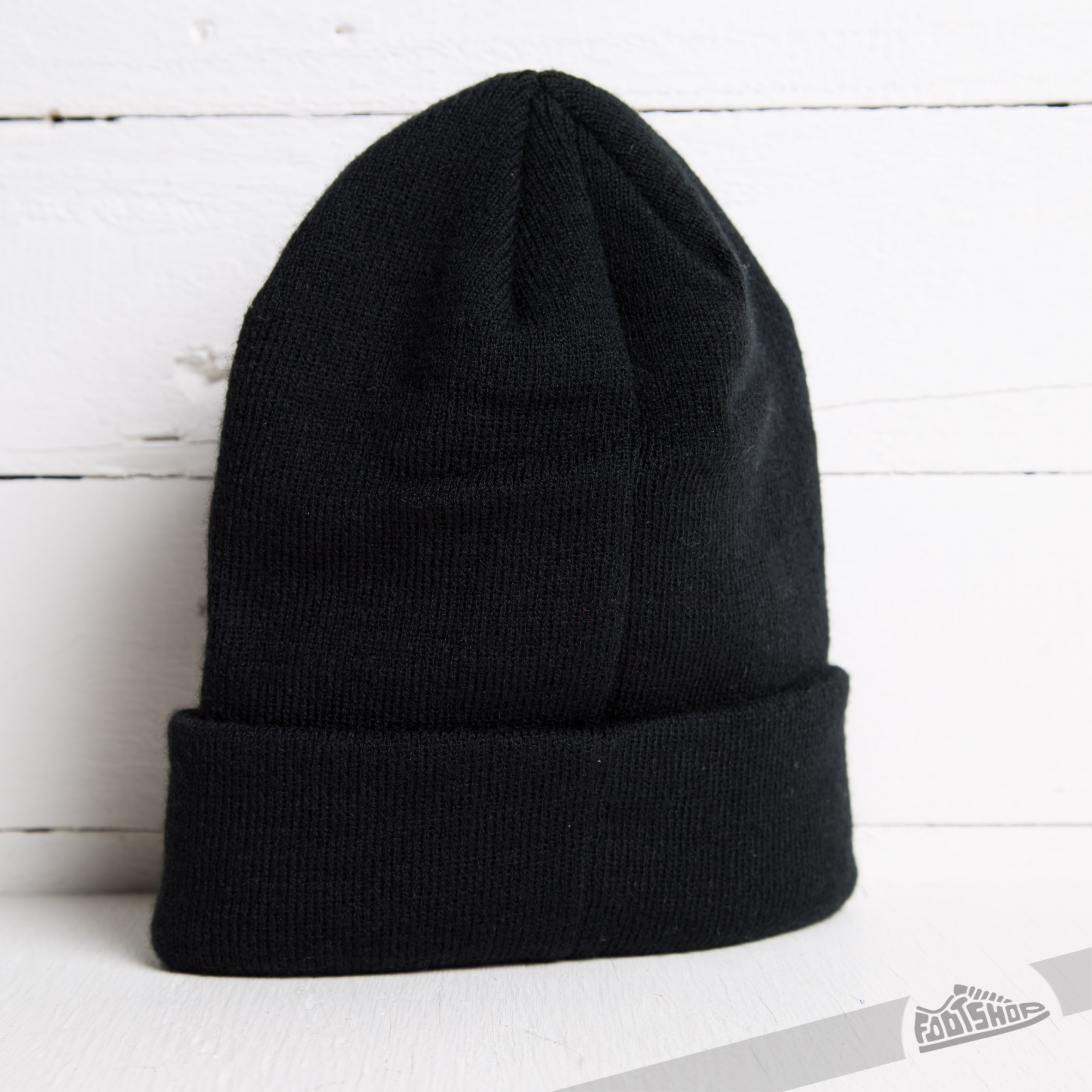 Cuffie Stüssy Rubber Patch Beanie Black