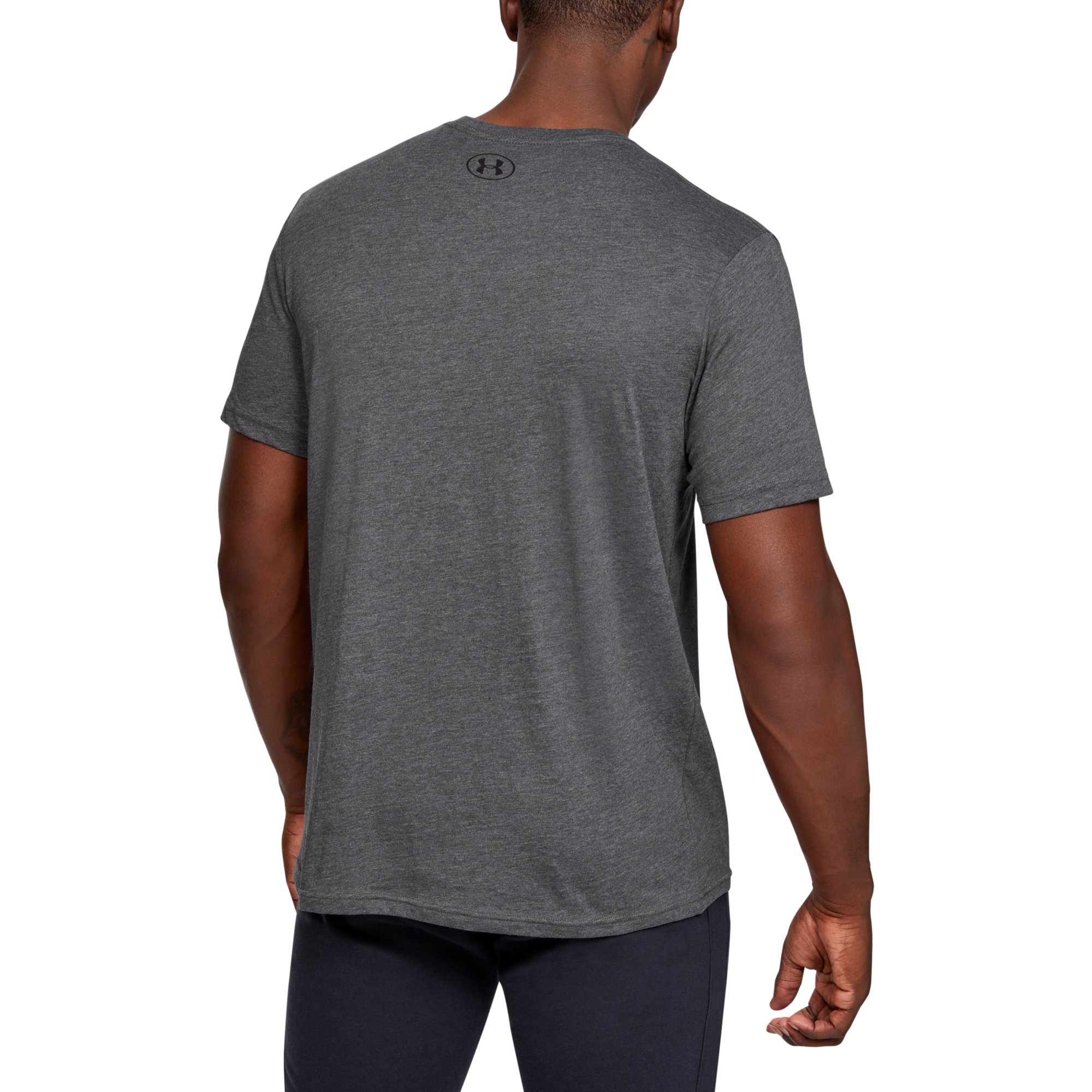 Tricou Under Armour Gl Foundation SS T Charcoal Medium Heather/ Graphite/ Black - 1 | YEO