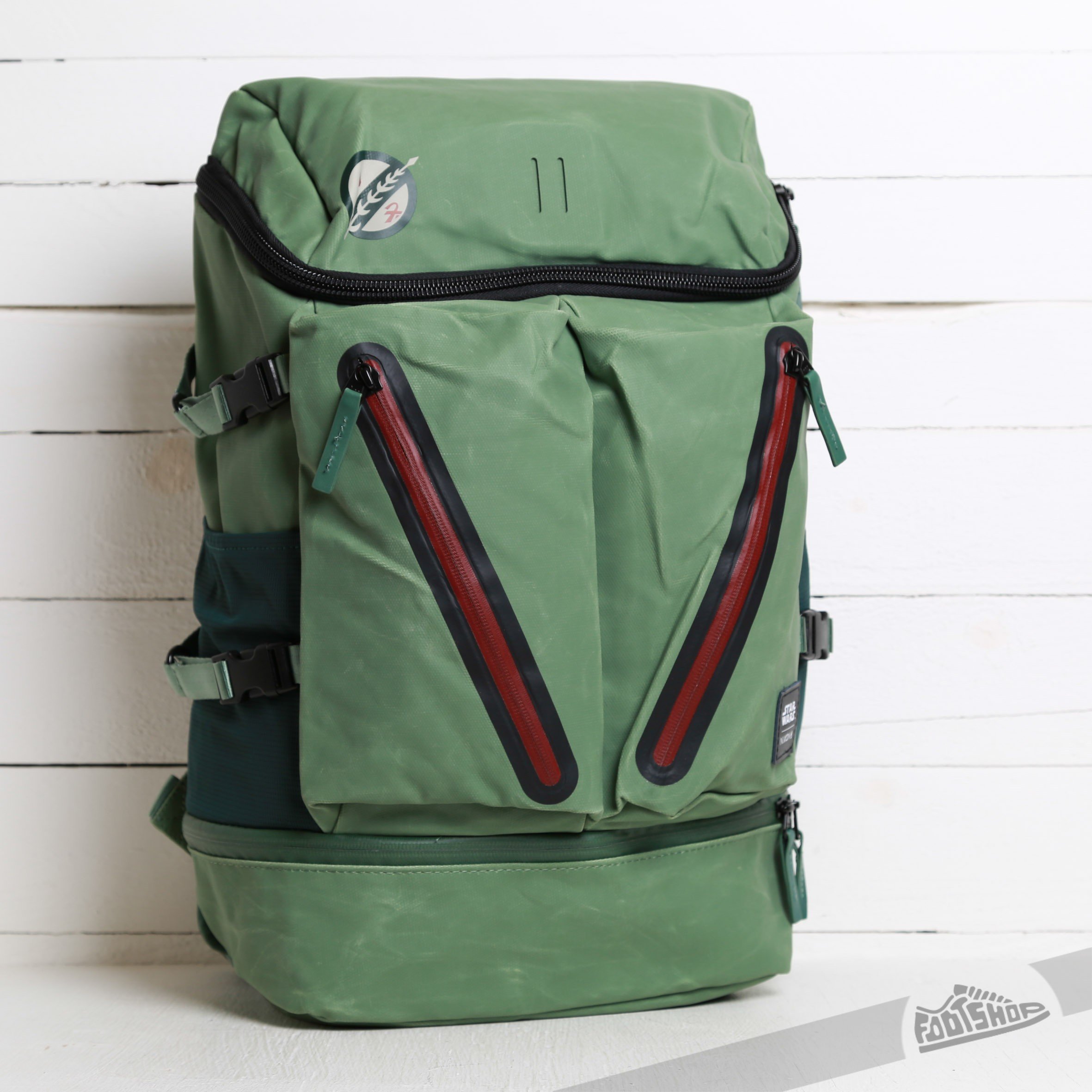 Dodatki Nixon x Star Wars A-10 Backpack Boba Fett Green