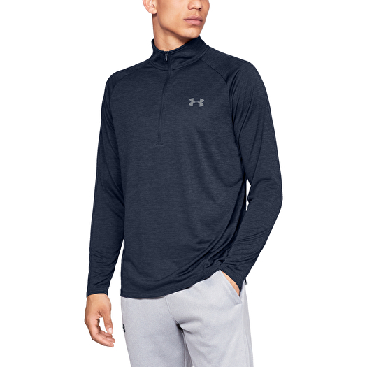 um② Bluzy Under Armour Tech 2.0 1/2 Zip Academy/ Steel | Footshop