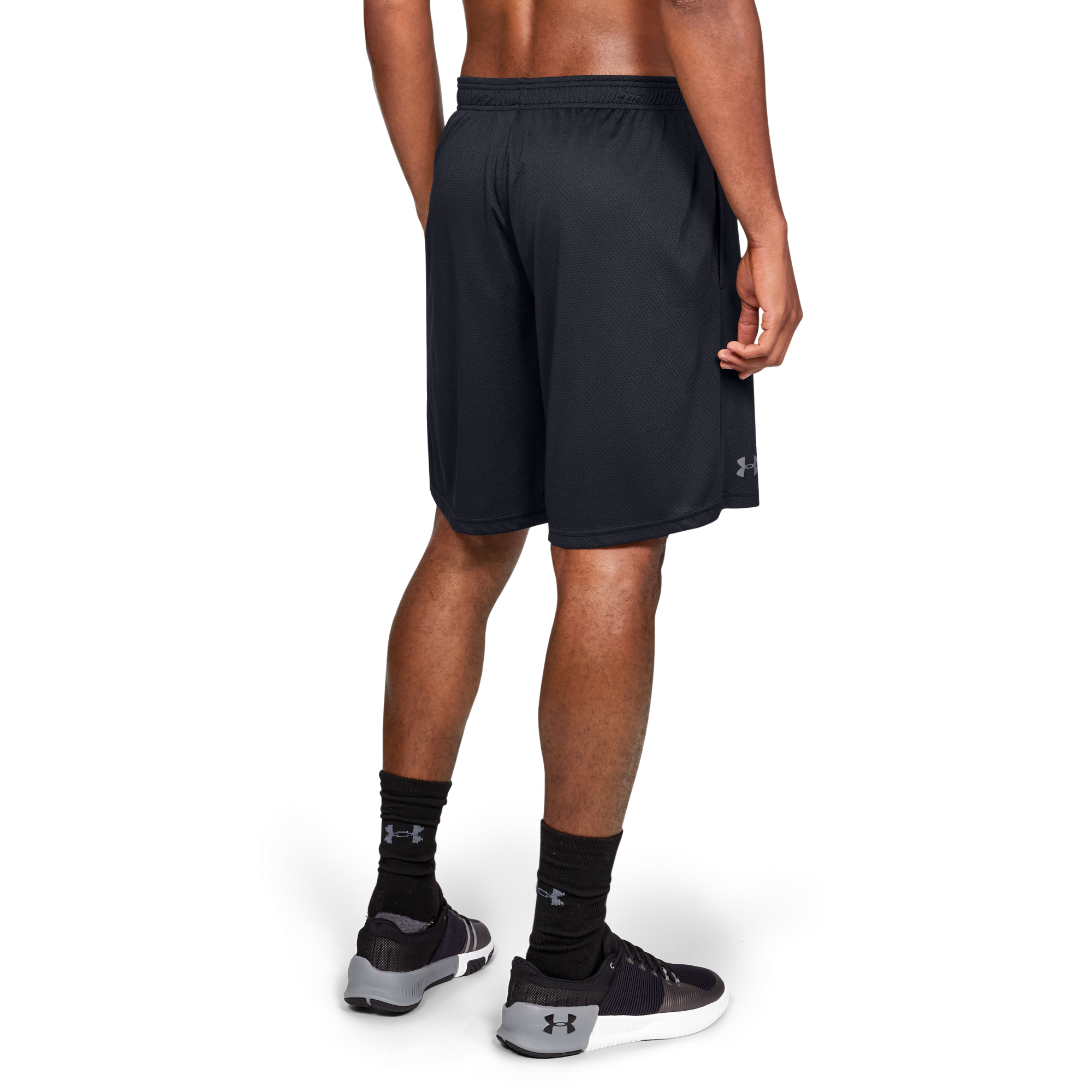 Korte broeken Under Armour Tech Mesh Shorts Black/ Pitch Gray