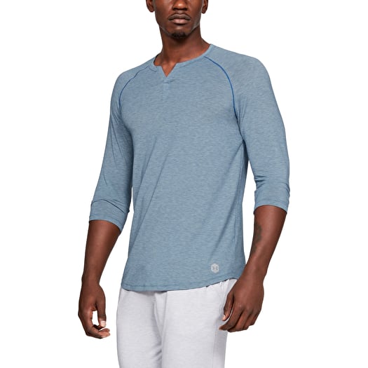 T shirts Under Armour Recovery Sleepwear Henley Blue Footshop