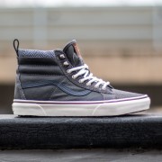 Vans sk8 hi mte charcoal clearance herringbone