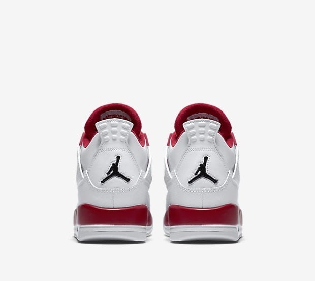 Buty męskie Air Jordan 4 Retro "89 Alternate" White/ Black-Gym  Red