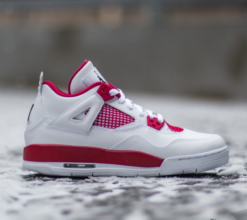 Jordan 4 clearance bianche e rosse