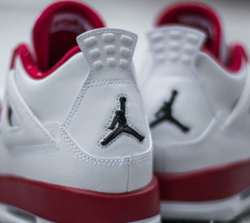 Damen Sneaker und Schuhe Air jordan 4 Retro (BG) "89 Alternate" White/ Black-Gym Red