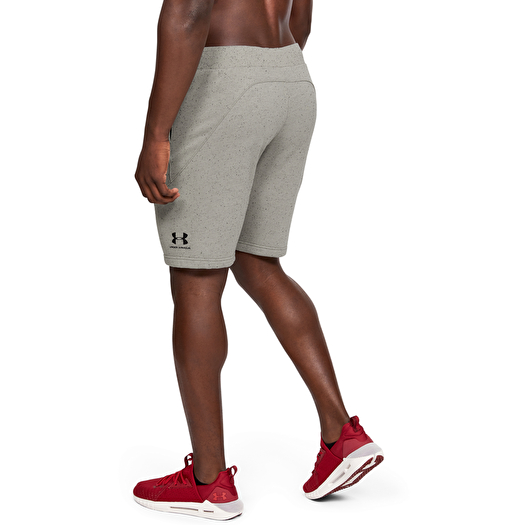 Under armour speckled fleece shorts discount