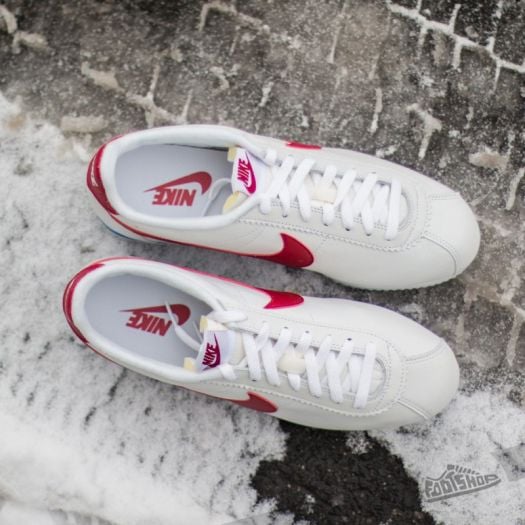 Scarpe uomo Nike Classic Cortez Premium White Varsity Red Varsity