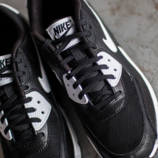 Nike air max 90 essential black clearance and silver