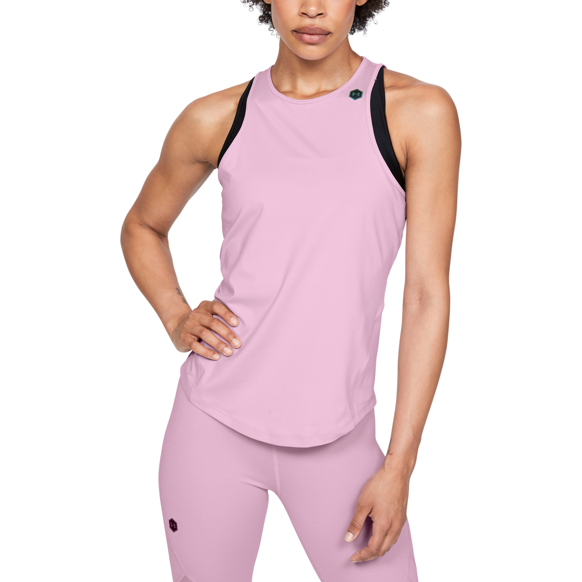 T-shirts Under Armour Rush Tank Pink