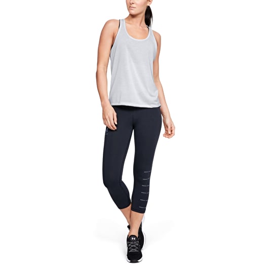 Under Armour Whisperlight Tie Back Tank Gray Footshop