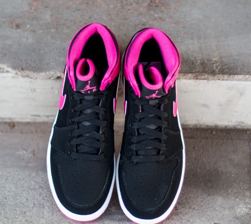 Women's shoes Air Jordan 1 Retro High (GG) Black/ Vivid Pink-White-Vivid Pink