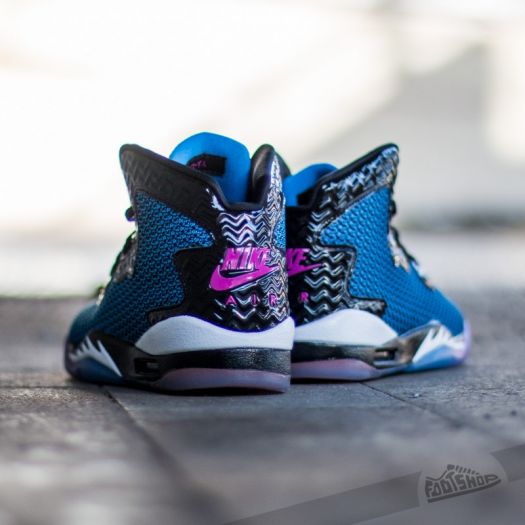 Women s shoes Air Jordan Spike Forty BG Black FR Pink Phantom Black Atomic Orange Footshop