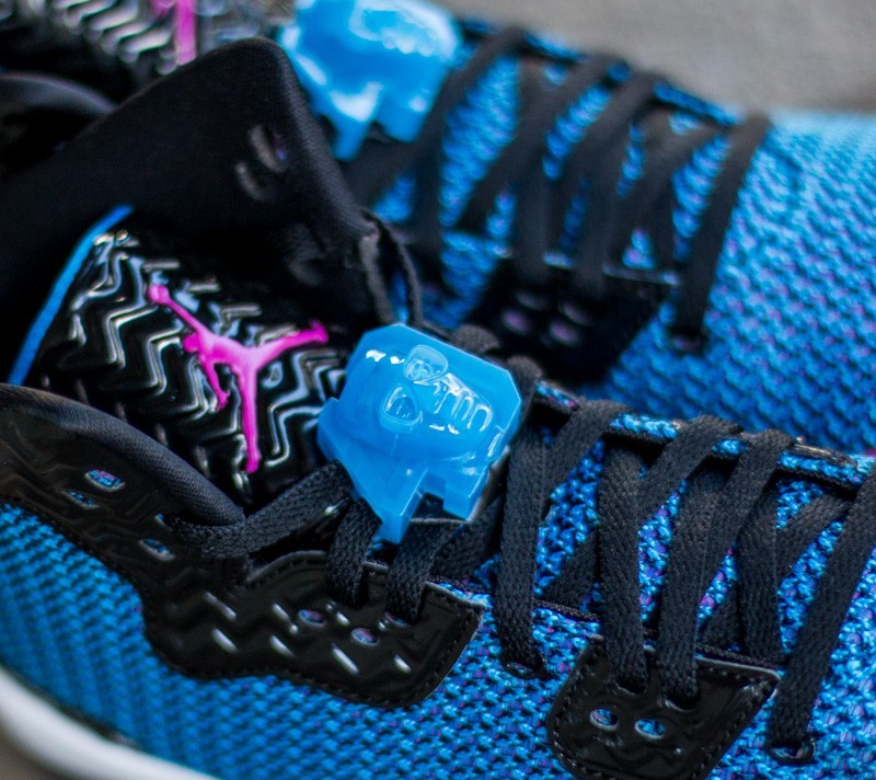 Women's shoes Air Jordan Spike Forty (BG) Black/ FR Pink-Phantom Black-Atomic Orange