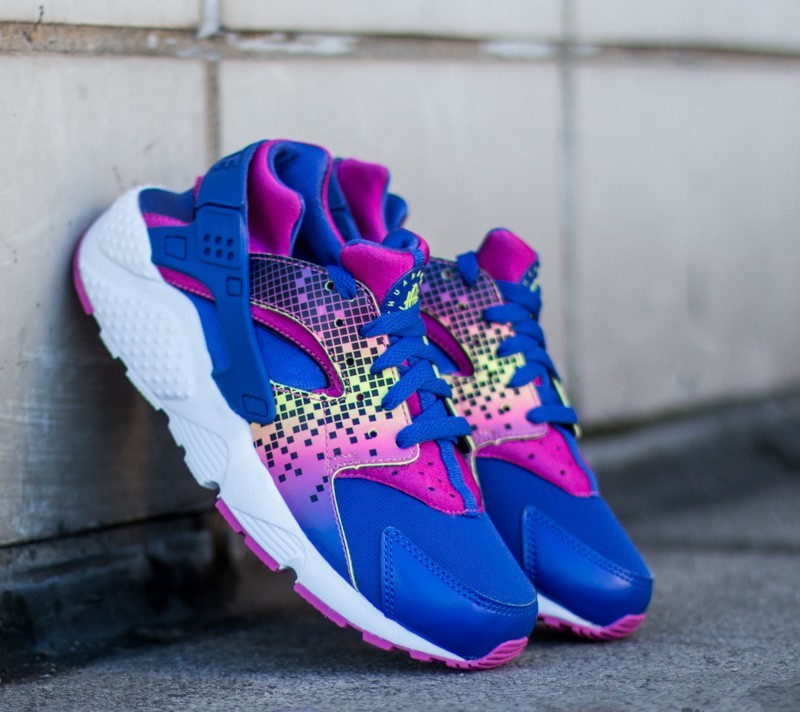 Huaraches nike on sale pink and purple