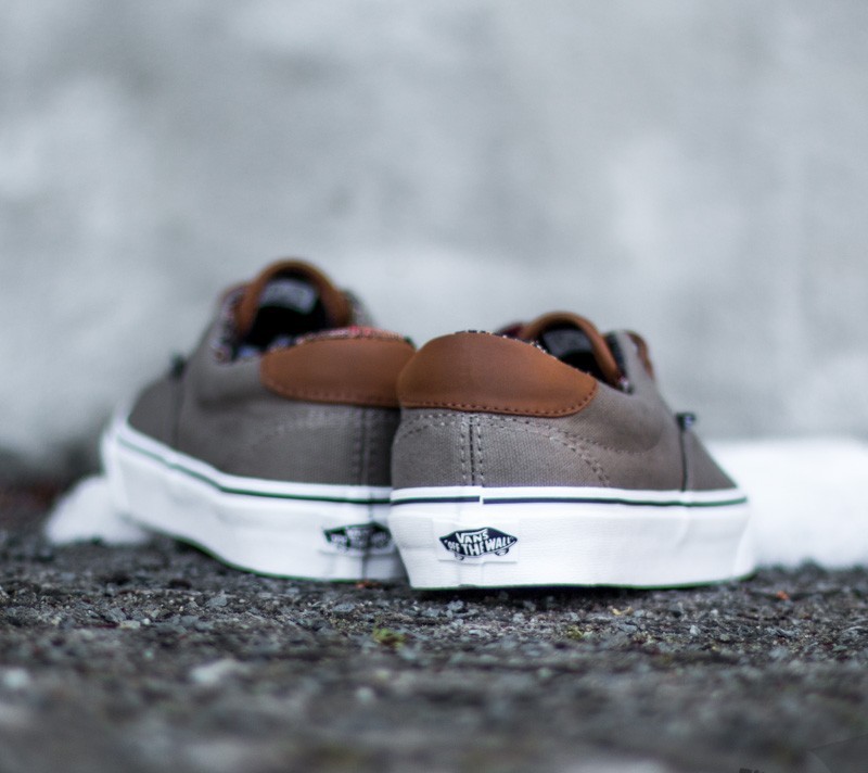 Vans era 59 c&l frost gray geo top