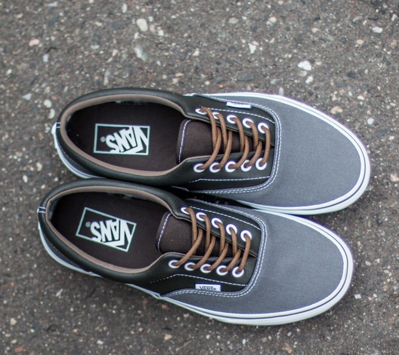 Pánske tenisky a topánky Vans Era Leather Plaid Asphalt/ Beluga