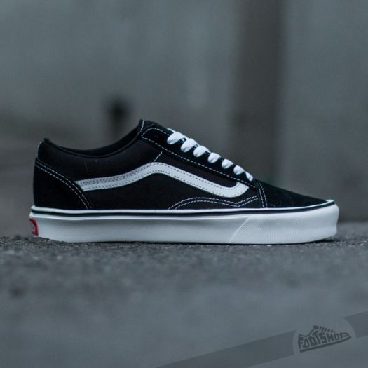 Vans old skool black clearance white original