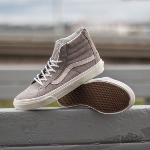 Vans sk8 hi grey deals croc