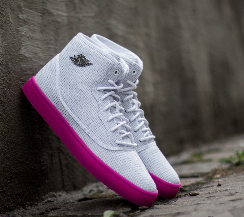 Női cipők Jordan Jasmine (GG) White/ Black-MDM Fuchsia- Metallic Silver