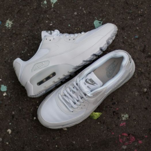 Nike-air-max-90-ultra-20-gs-white-metallic-silver best sale