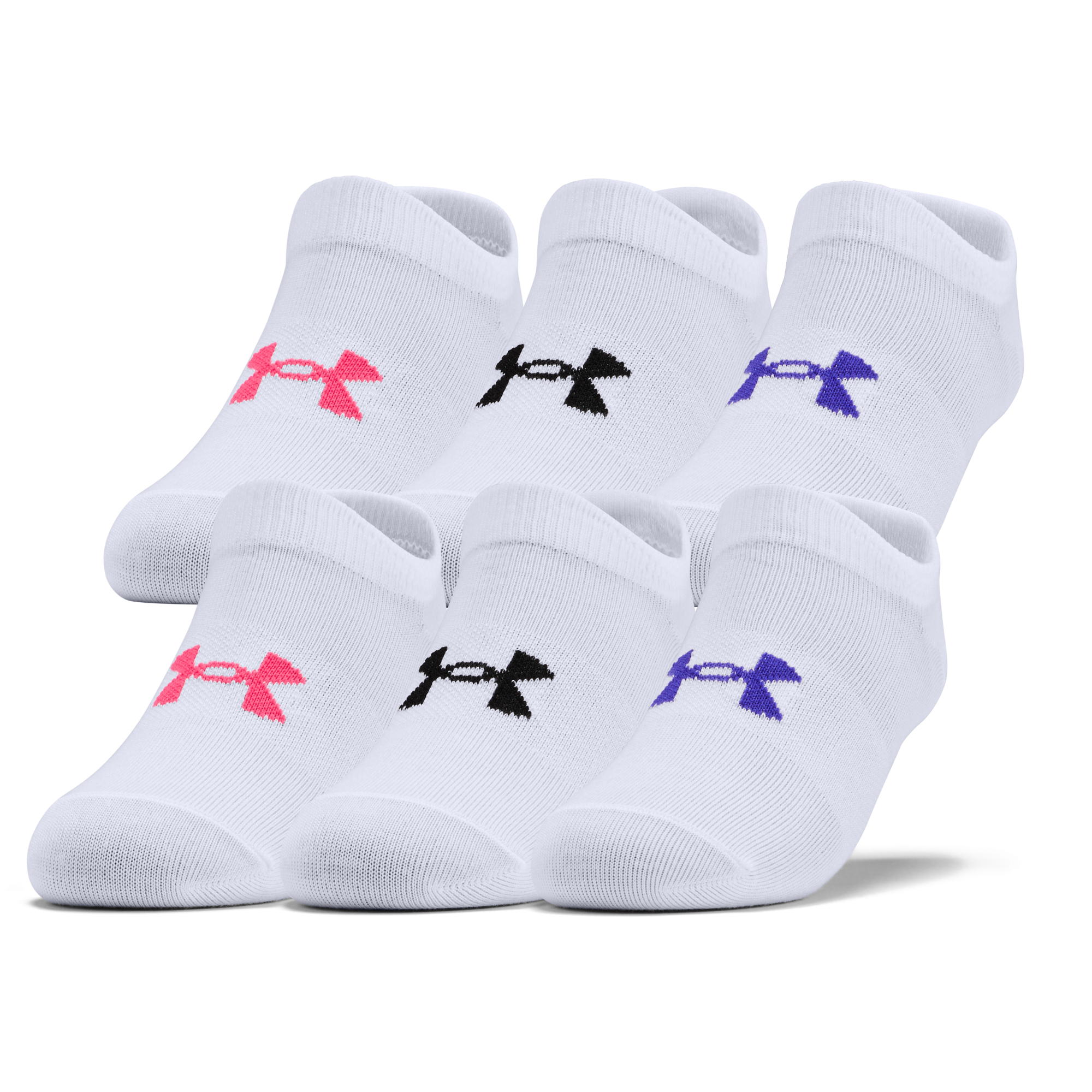 Ponožky Under Armour Girl'S ESSential Ns White