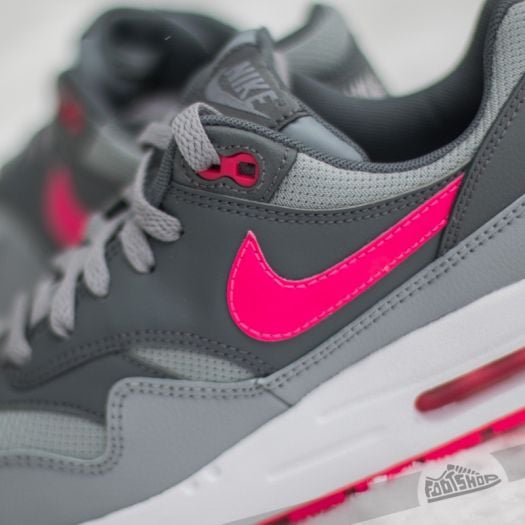 Women's shoes Nike Air Max 1 (GS) Wolf Grey/ Hyper Pink-Cool
