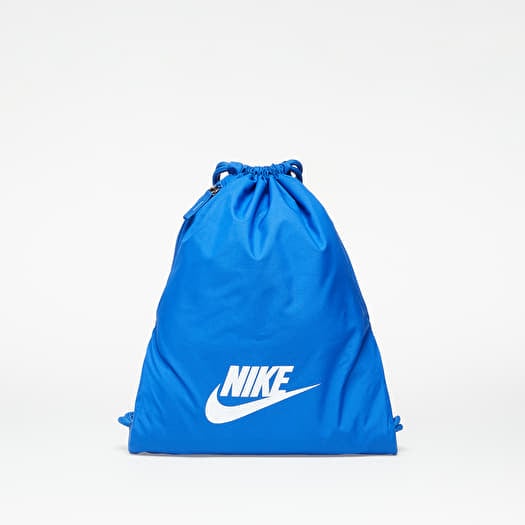 Gymsacks Nike Heritage 2.0 Gym Sack Game Royal Game Royal White Footshop
