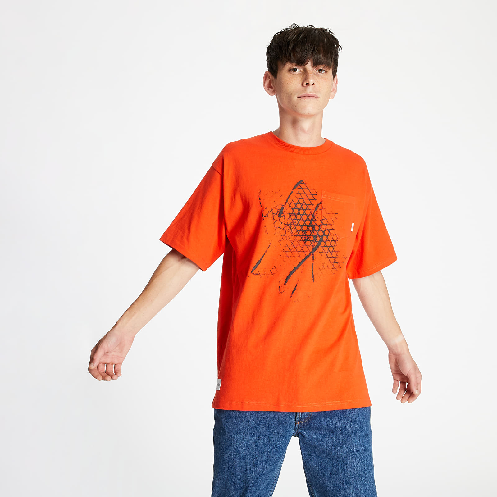 T-shirts Vans x WTAPS Tee Mandarin Red | Footshop