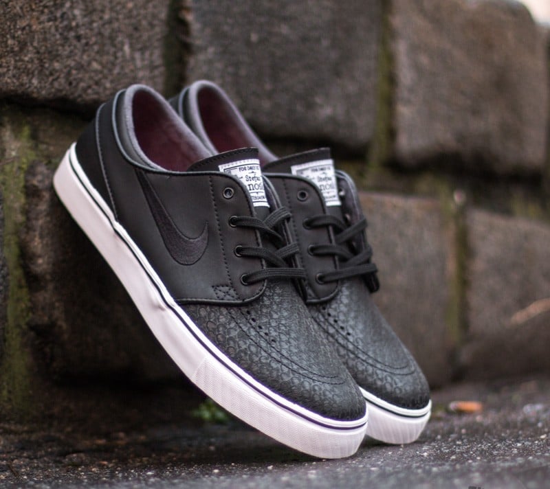Men s shoes Nike Zoom Stefan Janoski L Black Black White