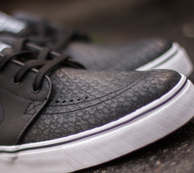 Pánske tenisky a topánky Nike Zoom Stefan Janoski L Black/ Black- White- University Red