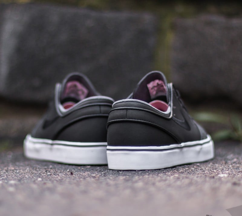 Pánske tenisky a topánky Nike Zoom Stefan Janoski L Black/ Black- White- University Red