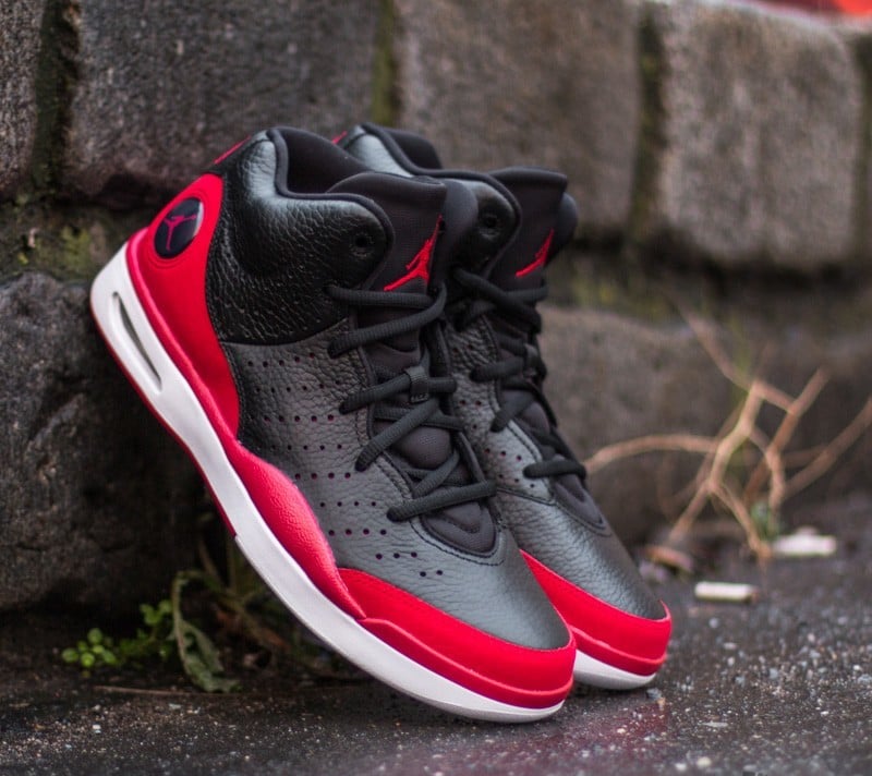 Jordan Flight Tradition Black Gym Red White