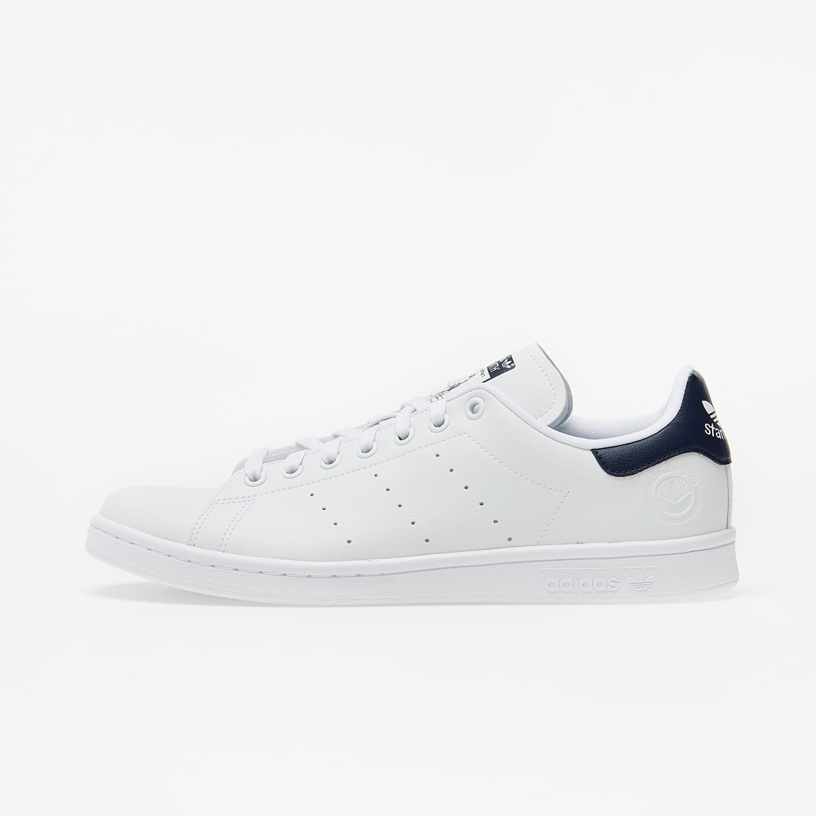 Buty męskie adidas Stan Smith Vegan Ftw White/ Collegiate Navy/ Green