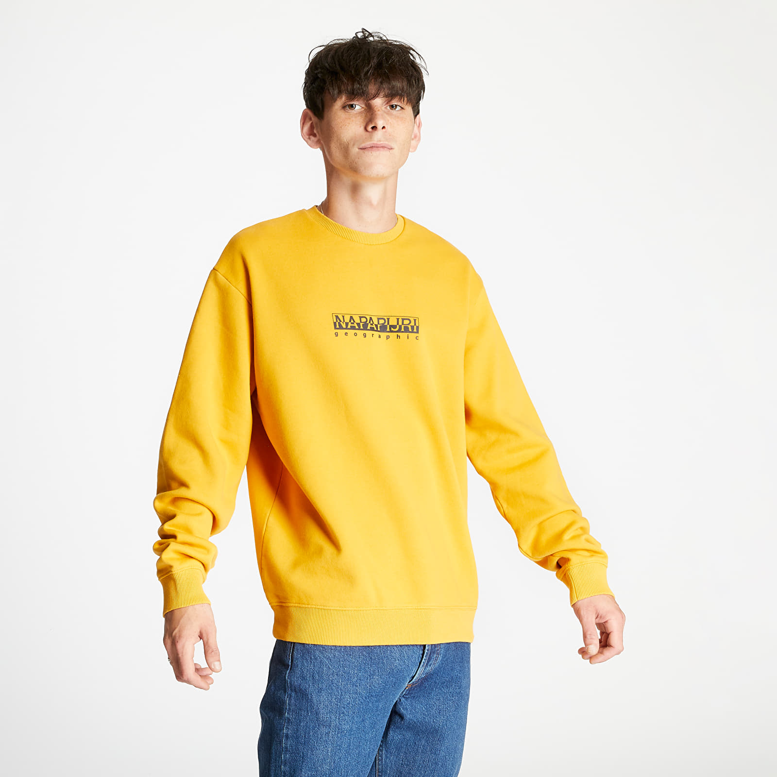 Hoodies and sweatshirts NAPAPIJRI Box Sweatshirt Yellow Solar