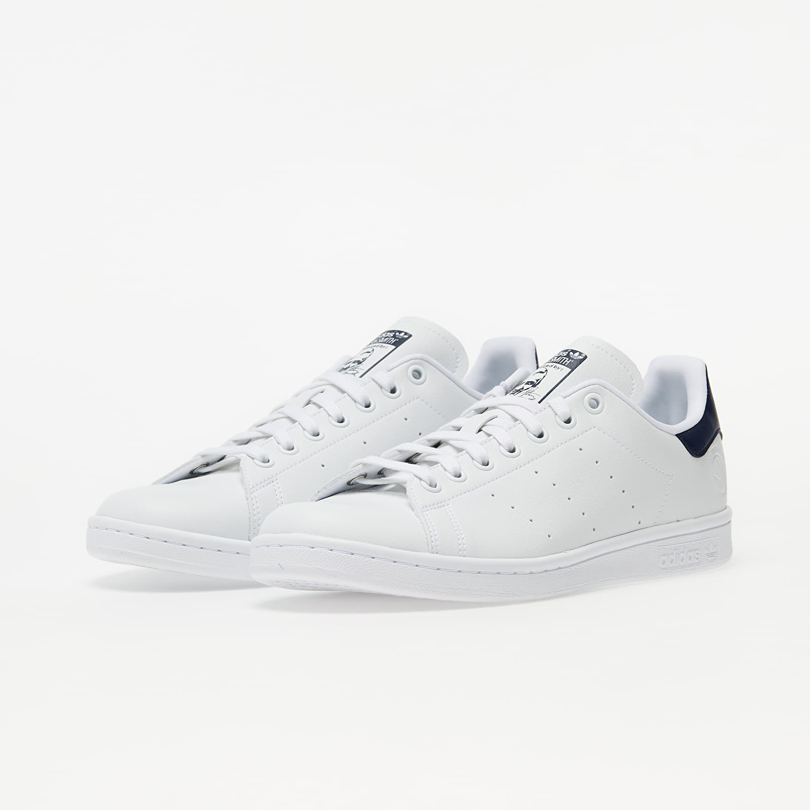 Buty męskie adidas Stan Smith Vegan Ftw White/ Collegiate Navy/ Green