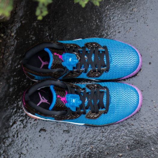 Air Jordan Spike Forty Black/ Fr Pink- Pht Blue- Atomic Orange