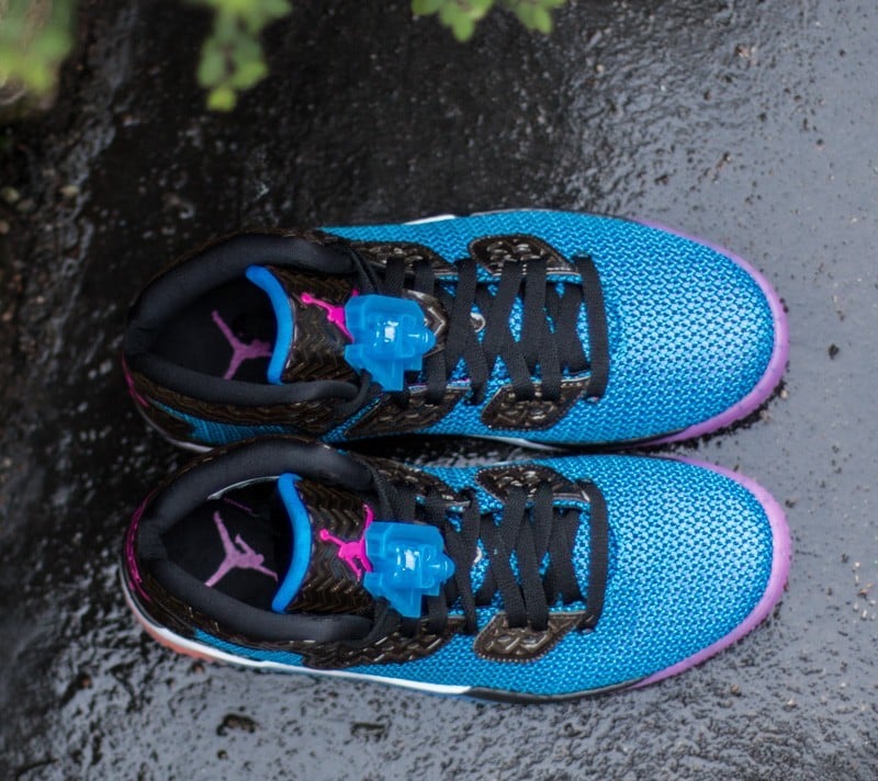 Zapatillas Hombre Air Jordan Spike Forty Black/ Fr Pink- Pht Blue- Atomic Orange