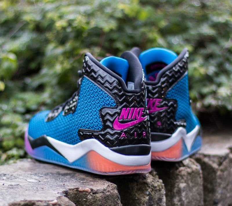 Zapatillas Hombre Air Jordan Spike Forty Black/ Fr Pink- Pht Blue- Atomic Orange