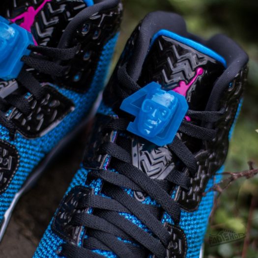 Air Jordan Spike Forty Black/ Fr Pink- Pht Blue- Atomic Orange