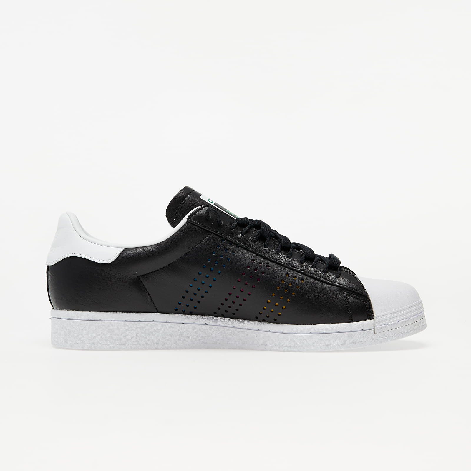 Men s shoes adidas Superstar Core Black Green Ftw White Footshop
