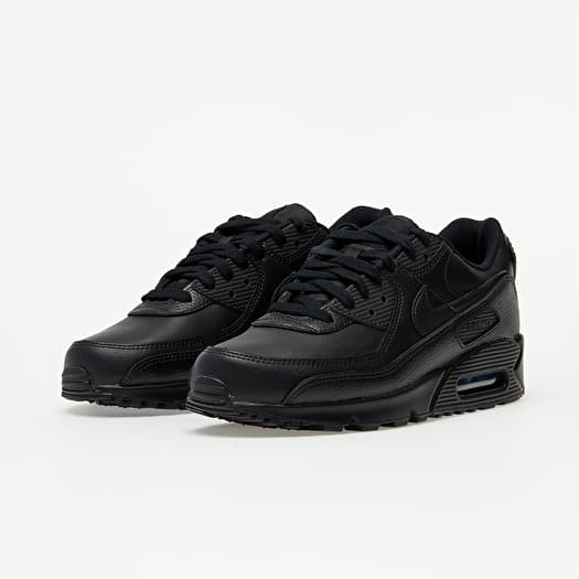 Men's shoes Nike Air Max 90 Leather Black/ Black-Black | Footshop