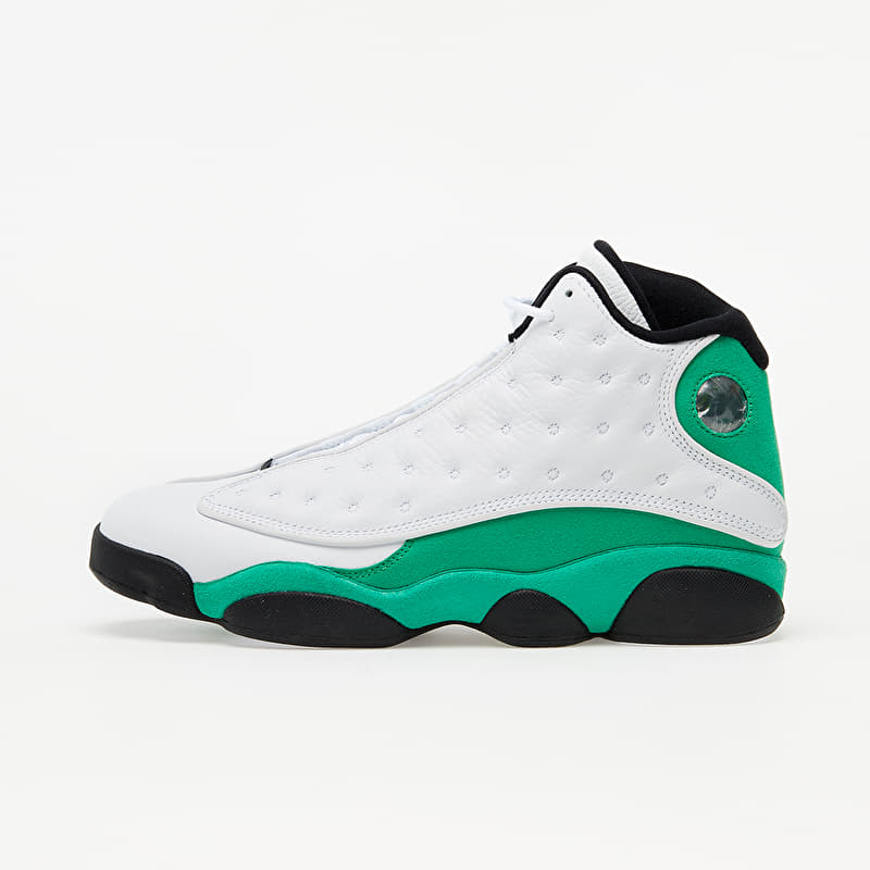 Air Jordan 13 Retro White/ Lucky Green-Black